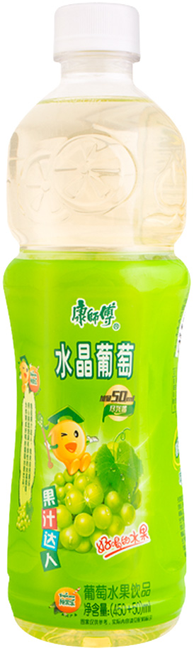 KSF Crystal Grape Drink 康师傅 水晶葡萄 15btls*500ml