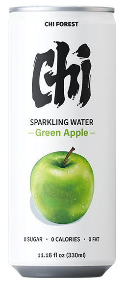 GF Sparkling Water Green Apple 元气森林 苏打气泡水罐装 青苹果味 4packs*6cans*330ml