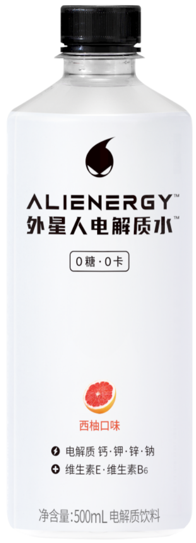 GF Alienergy Electrolyte Drink (Grapefruit) 元气森林 外星人电解质水 西柚 15btls*500ml