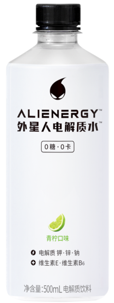 GF Alienergy Electrolyte Drink (Lime) 元气森林 外星人电解质水 青柠 15btls*500ml