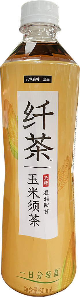 GF Fiber Corn Green Tea 元气森林 纤茶 玉米须茶 15btls*500ml