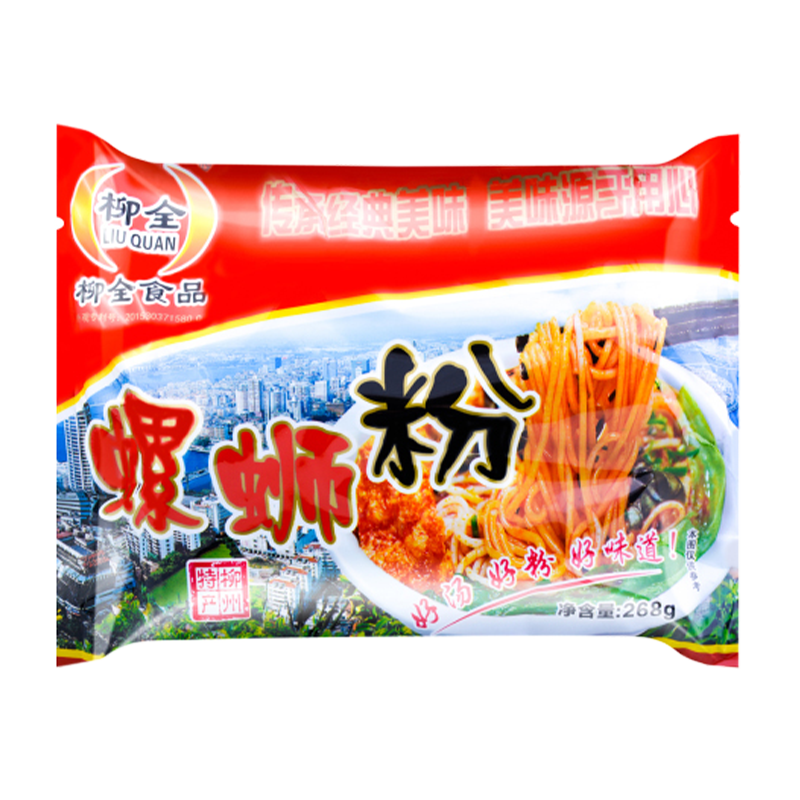 LQ Instant Spicy Rice Noodle 柳全 螺蛳粉袋装 经典款30包 30bags*268g