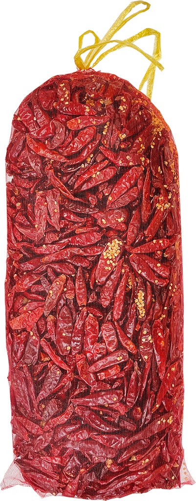 DZSY DRIED RED CHILI 辣椒干(网袋装) 6bags*5lb