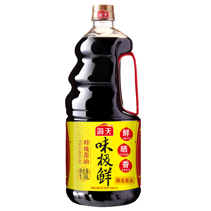 HT Premium Soy Sauce 海天 味极鲜 家庭装 1.9L 6btls*1.9L