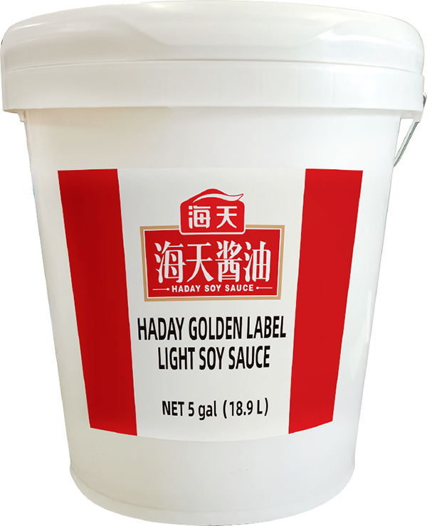 HT Golden Label Light Soy Sauce 海天 金标生抽 5Gal (红） 1Jar*5gal