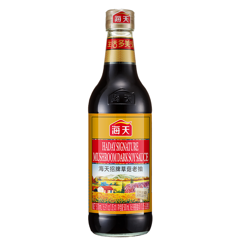 HT Haday Signature Mushroom Dark Soy Sauce 海天 海天草菇老抽 500ml 12btls*500ml