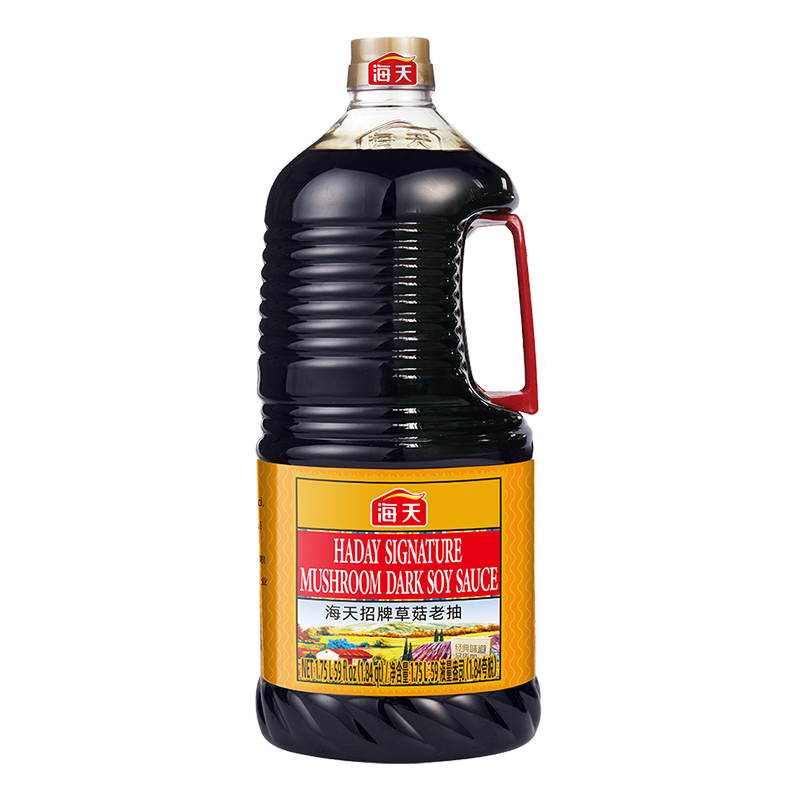 HT Haday Signature Mushroom Dark Soy Sauce 海天 海天招牌草菇老抽 1.75L 6btls*1.75L