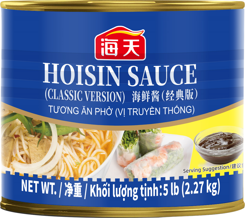 HT Hoisin Sauce (Classic Version) 海天 海鲜酱 (经典版) 5lb 6Jar*2.27kg