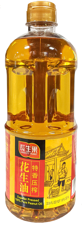 CSG Peanut Oil 长生果 特香压榨花生油 1升装 16btls*1L