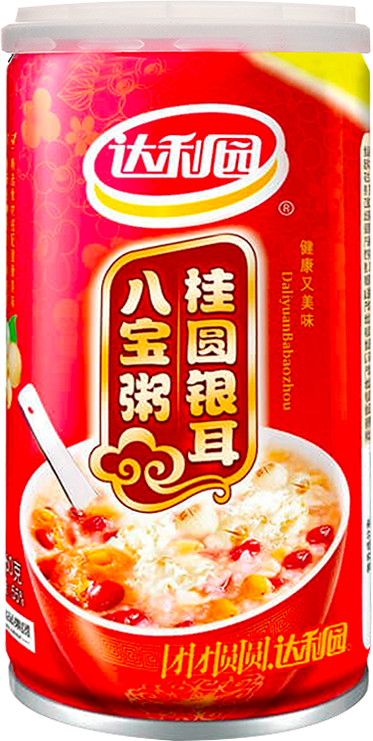 Daliyuan Longan and Tremella Mixed Porridge 达利园 桂圆银耳八宝粥 24cans*360g