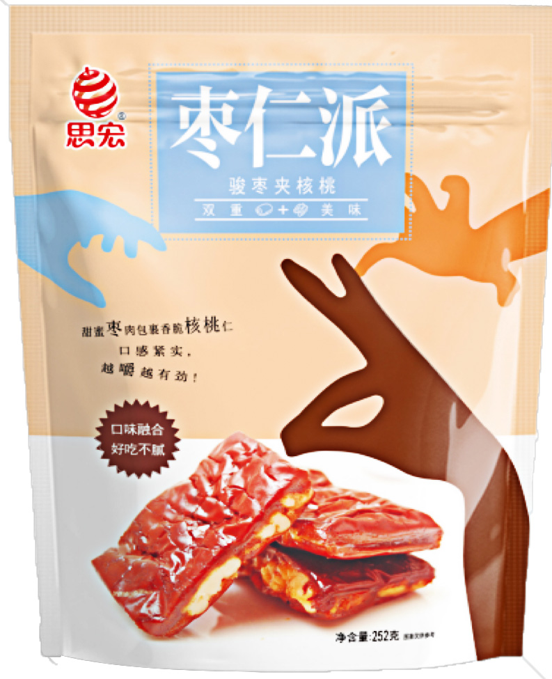 SH Jujube with Walnut 思宏 枣仁派 20bags*252g