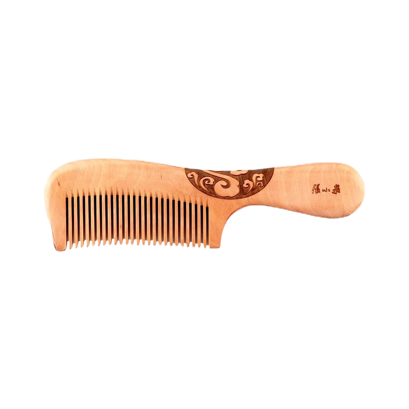 张小泉桃木柄梳-H35040100 144/cs Zhang Xiao Quan mahogany handle comb-H35040100 144/cs
