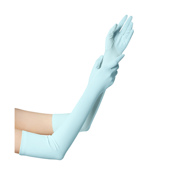 蕉下冰薄系列袖套-全指长款（曼逸蓝） 160/cs Beneunder Cooling UV Protection Long Style Sun Gloves Blue 160/cs