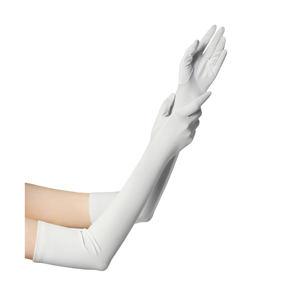 蕉下冰薄系列袖套-全指长款（淡山灰） 160/cs Beneunder Cooling UV Protection Long Style Sun Gloves Gray 160/cs