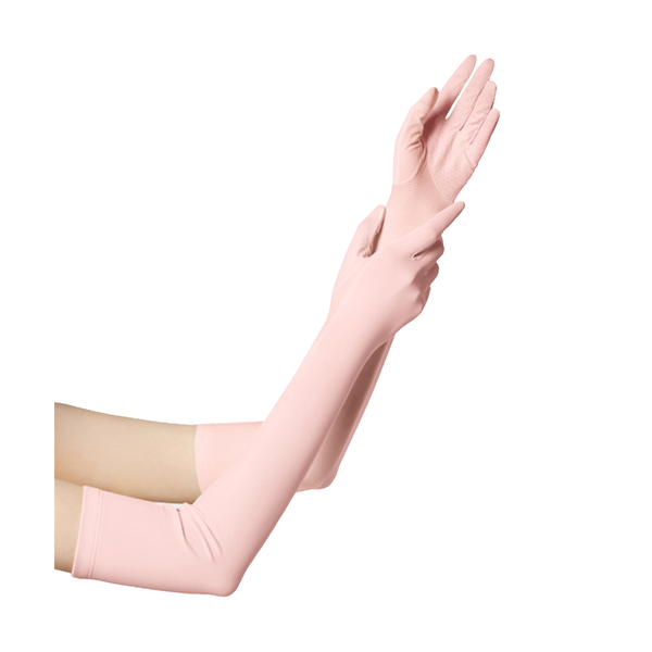 蕉下冰薄系列袖套-全指长款（石英粉） 160/cs Beneunder Cooling UV Protection Long Style Sun Gloves Pink 160/cs