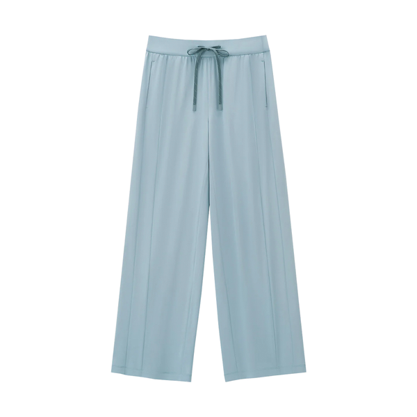 蕉下冰触系列漾动女士户外阔腿防晒裤雾海灰155/64A(S) 60/cs Beneunder Sun Protective Loose Pants Wide Leg Pants UPF50+,Gary, 155/64A S 60/cs