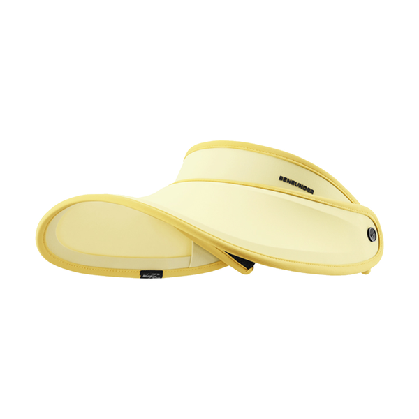 蕉下天际系列防紫外线户外运动防晒帽（暖鹅黄） 16/cs Beneunder UPF50+ Summer Tennis Sport Sun Visor Hat Yellow One Size 16/cs