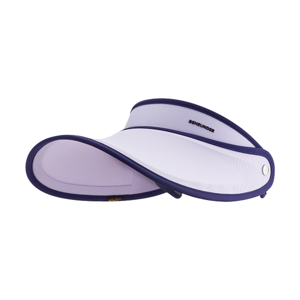 蕉下天际系列防紫外线户外运动防晒帽（木槿紫）16/cs Beneunder UPF50+ Summer Tennis Sport Sun Visor Hat Purple One Size 16/cs