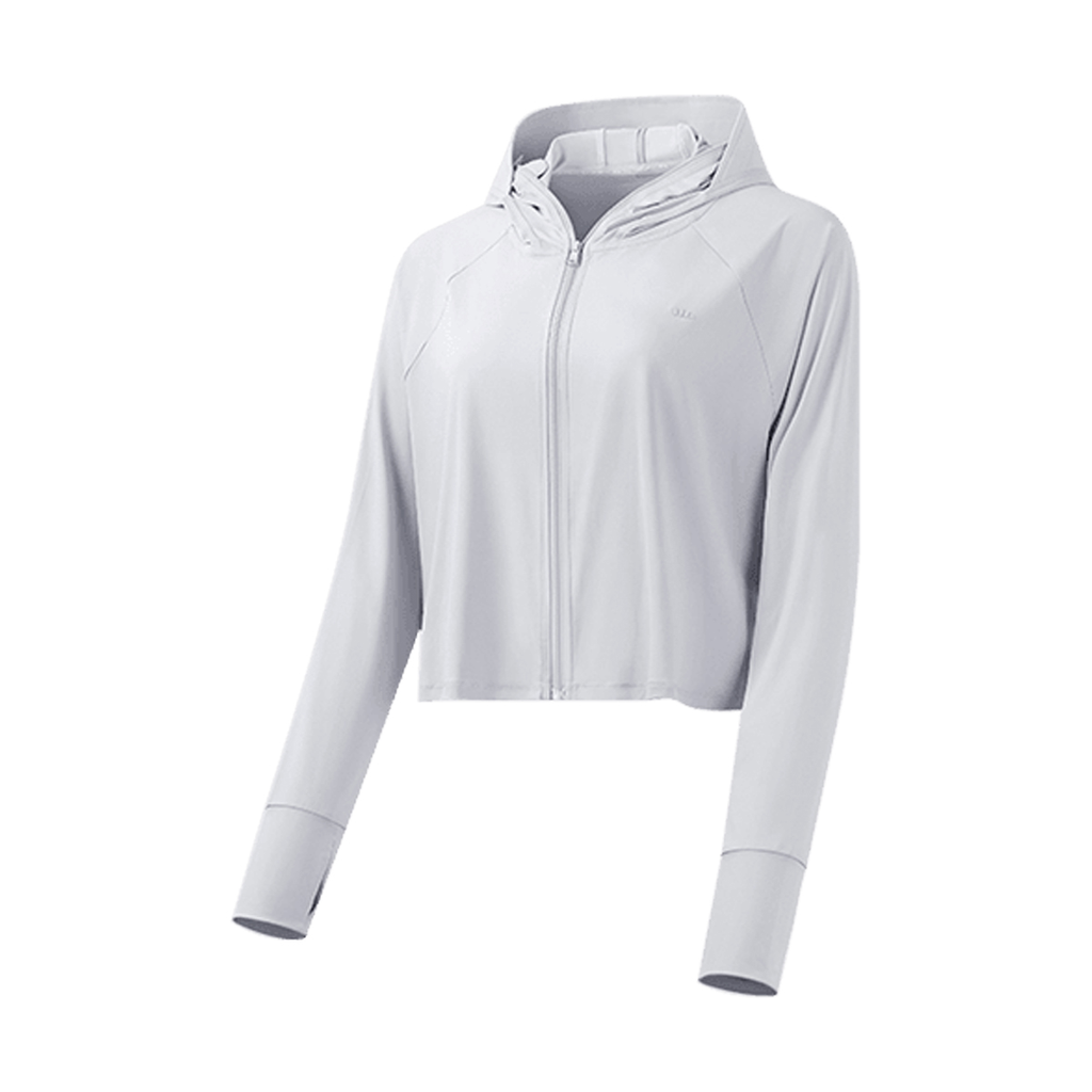蕉下女士防晒服 冰触系列-兰德披肩（烟雾灰）-160/84A(M) 40/cs Beneunder UPF 50+ Sun Protection Cooling Shirt for Women - M Gray 40/cs