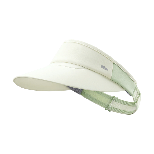 蕉下循动系列息练女士运动防晒空顶帽高岭白55-58cm 16/cs Beneunder Summer Sun Visor Sun Hat White 55-58cm 16/cs