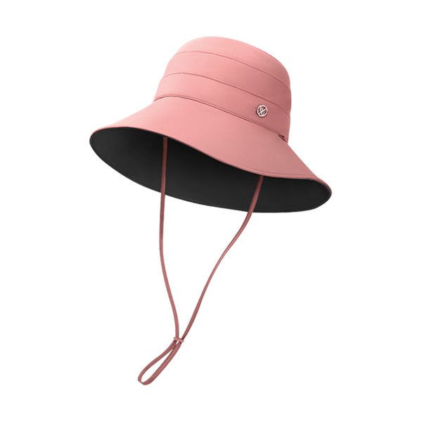 蕉下渔夫帽穹顶系列-双面（石竹粉/云碳黑） 20/cs Beneunder UPF50+ Sun Protection Bucket Hat Double Sided Rose&Black One Size 20/cs