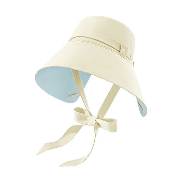 蕉下穹顶系列间末女士户外防晒渔夫帽高岭白57cm 20/cs Beneunder Summer Sun Visor Sun Hat White 57cm 20/cs