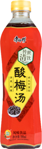 [A01108] KSF Ice Syrup Of Plum Drink 康师傅 酸梅汤 15btls*500ml