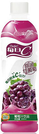 [A01124] KSF Daily C Grape Drink 康师傅 每日C葡萄汁饮品 15btls*500ml
