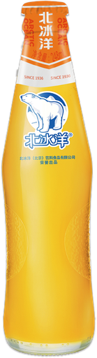 [A04101] BBY Arctic Ocean Refined Mandarin Soda 北冰洋 精制桔汁汽水(玻璃瓶装) 12btls*248ml