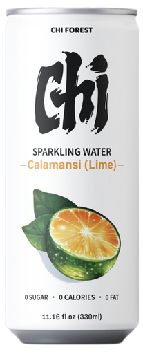 [A25302] GF Sparkling Water Calamansi (Lime) Flavor 元气森林 苏打气泡水罐装 卡曼橘味 4packs*6cans*330ml