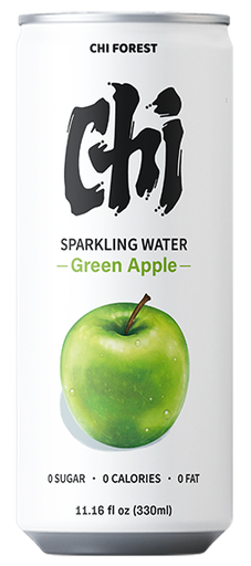 [A25306] GF Sparkling Water Green Apple 元气森林 苏打气泡水罐装 青苹果味 4packs*6cans*330ml