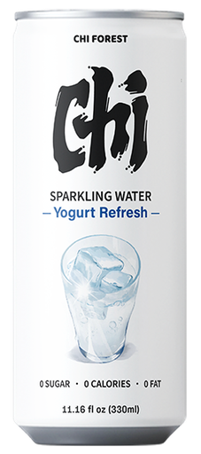 [A25307] GF Sparkling Water Yogurt Refresh 元气森林 苏打气泡水罐装 乳酸菌味 4packs*6cans*330ml