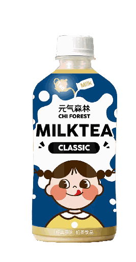 [A25401] GF Milk Tea Original 元气森林 乳茶 浓香原味 12btls*450ml