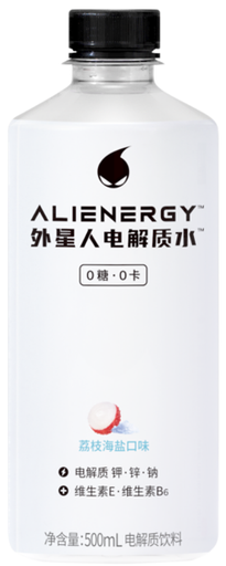 [A25502] GF Alienergy Electrolyte Drink (Lychee & Sea Salt) 元气森林 外星人电解质水 荔枝海盐 15btls*500ml