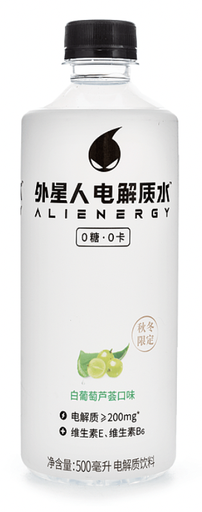 [A25504] GF Alienergy Electrolyte Drink (White Grape & Aloe) 元气森林 外星人电解质水 白葡萄芦荟 15btls*500ml