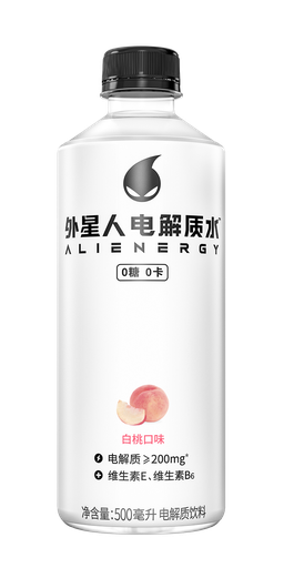 [A25507] GF Alienergy Electrolyte Drink (White Peach) 元气森林 外星人电解质水 白桃味 15btls*500ml