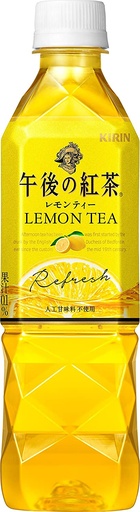 [A36105] Kirin Afternoon Tea Lemon Tea 麒麟 午后红茶 柠檬茶 (GK050) 24btl*500ml