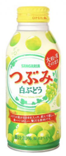 [A37301] Sangaria WH Grape Pulp Juice 三佳丽 白葡萄果肉果汁 24btls*380g