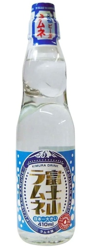 [A50101] Kimura-Ramune Soda Drink Original 410ml×15btls 木村饮料 富士山原味弹珠汽水(SKA328A) 15btl*410ml