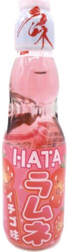 [A60102] Hata Ramune Soda (Strawberry Fla) Hata 弹珠汽水 草莓味(1160011130) 30btls*200ml