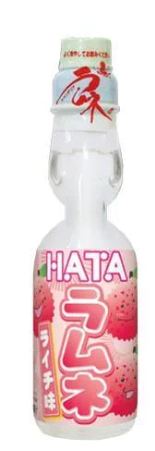 [A60107] Hata Ramune Soda (Lychee Fla) Hata 弹珠汽水 荔枝味(1070011130) 30blts*200ml