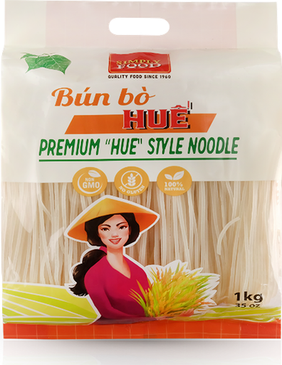 [D44103] Simply Food BTF0048 Premium Hue Style Noodle - Bun Bo Hue Thuong Hạng Simply Food 越南顺化米粉 15packs*1kg