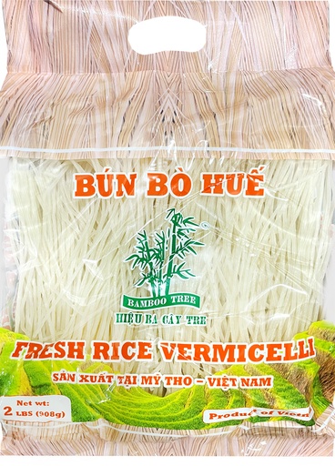 [D54204] Bamboo Tree Rice Vermicelli (Bun Bo Hue) 三竹牌 顺化牛肉檬粉 980g 18bags*908g