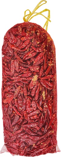 [E01101] DZSY DRIED RED CHILI 辣椒干(网袋装) 6bags*5lb