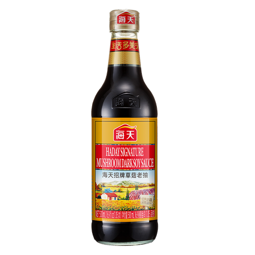[G08108] HT Haday Signature Mushroom Dark Soy Sauce 海天 海天草菇老抽 500ml 12btls*500ml
