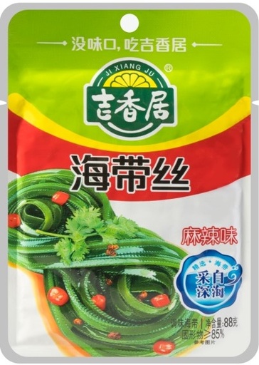 [H02201] JXJ Kelp-Spicy 吉香居 海带丝 麻辣味88g 50bags*88g