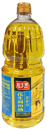 [I10202] CSG Blend Peanut Oil 长生果 浓香花生调和油 1.8升装 6btls*1.8L