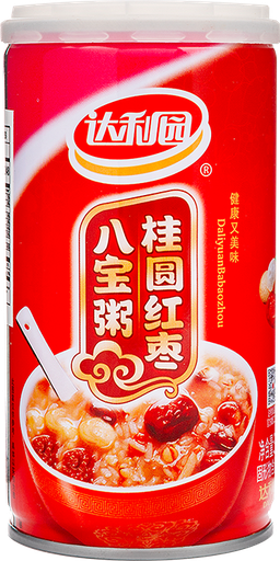[J10102] Daliyuan Longan and Red Dates Mixed Porridge 达利园 桂圆红枣八宝粥 24cans*360g