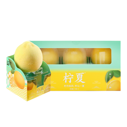 [FE03102] HQ Ningxia lemon flavored ice cream 红旗 柠夏（柠檬口味冰淇淋）8boxs*3bags*75g