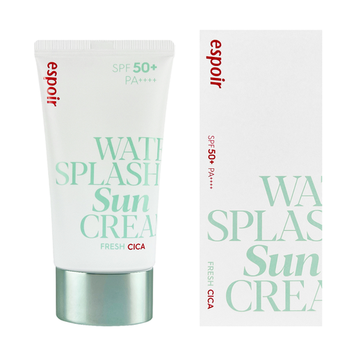 [VSC71002] ESPOIR 水润光泽防晒霜 SPF50+/PA+++ 60ml绿色清爽款 ESPOIR Water Splash Sun Cream Fresh Cica